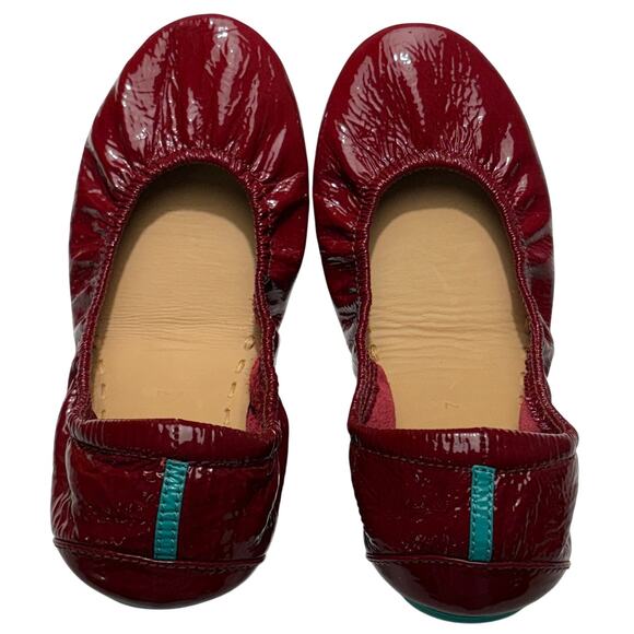Tieks by Gavrieli RUBY RED PATENT 100% Leather Ballet Flats Shoes Size 7 $220 - Picture 5 of 14